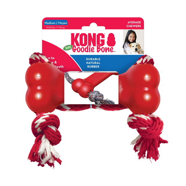 KONG Goodie Bone With Rope #size_m