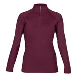 Shires Aubrion Eltar Young Rider Base Layer #colour_black-cherry