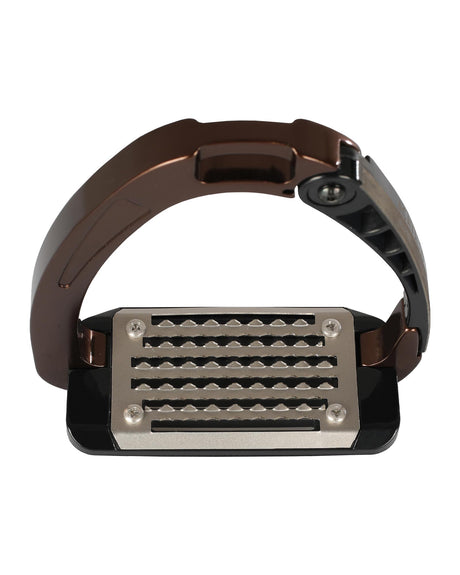 Acavallo Arena AluPro Stirrups #colour_brown