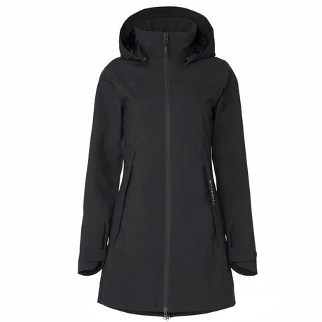 Stierna Storm Rain Coat #colour_ebony