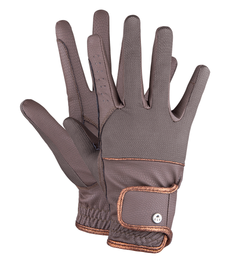 E.L.T Estelle Adult Riding Glove #colour_brown