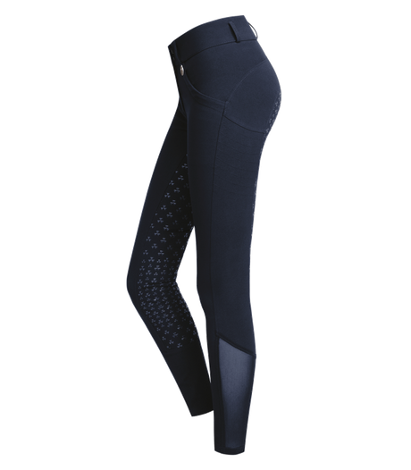 E.L.T Ladies Fay Feel Good High Waist Riding Breeches #colour_night-blue