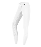 E.L.T Micro Ladies Sport Silicone Riding Breeches #colour_white