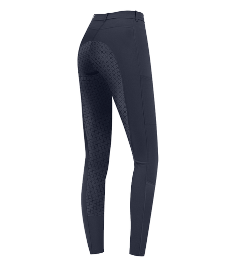 E.L.T Micro Ladies Sport Silicone Riding Breeches #colour_night-blue