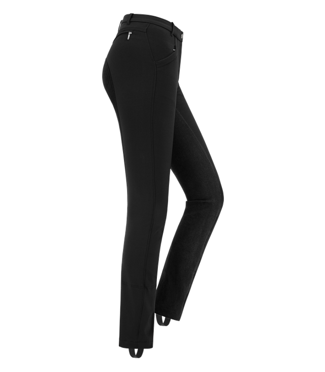 E.L.T Micro Ladies Jodhpur Riding Breeches #colour_black