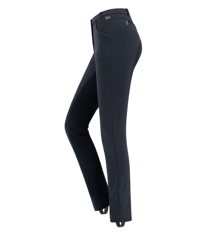 E.L.T Micro Ladies Jodhpur Riding Breeches #colour_night-blue