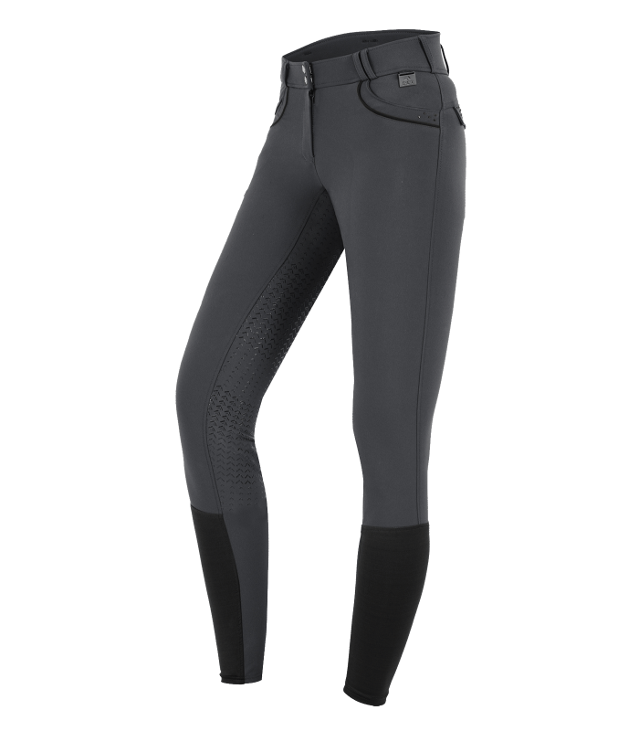 E.L.T Ladies Kassandra High Waist Breeches #colour_asphalt