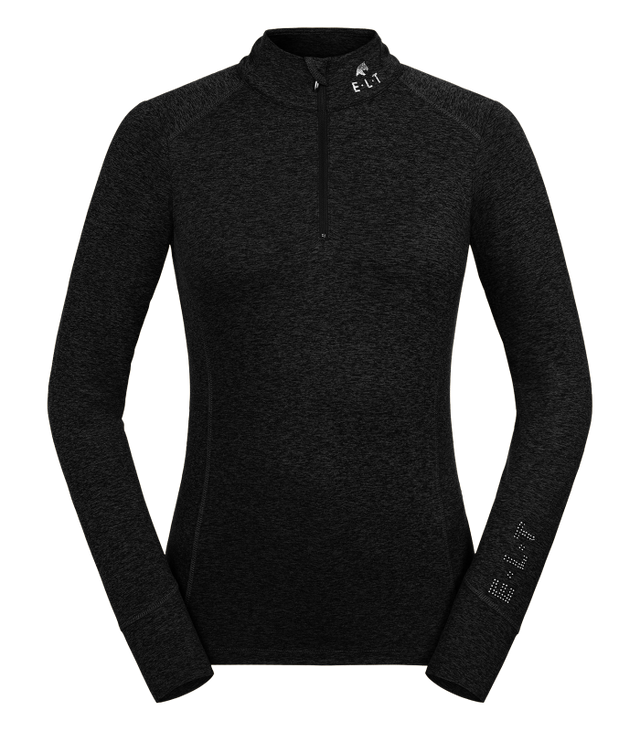 ELT Ladies Milano Functional-Zip Shirt #colour_black