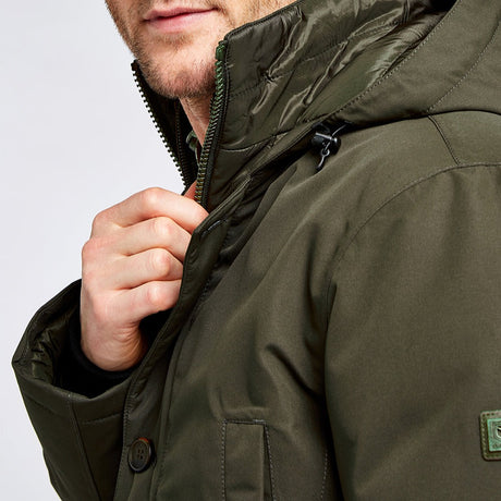 Dubarry Mens Urlingford Down Parka Jacket #Colour_ivy