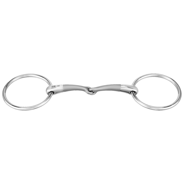 Sprenger Satinox Loose Ring Snaffle 14mm Stainless Steel Single Jointed 70mm Ring