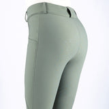 Coldstream Balmore Ladies Thermal Riding Tights #colour_sage