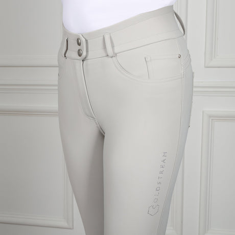 Coldstream Ladies Ledmore Diamante Breeches #colour_pearl-grey