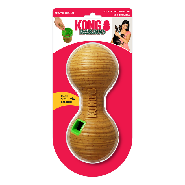 KONG Bamboo Feeder Dumbbell