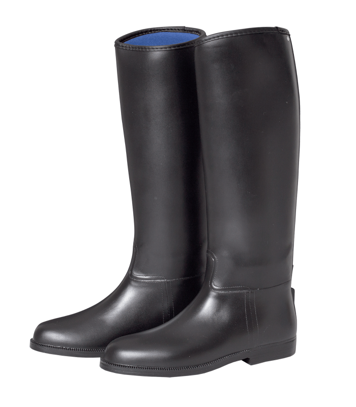 E.L.T Ladies Comfort Standard Riding Boots #colour_black