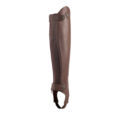 Shires Moretta Ladies Leather Gaiters #colour_chestnut