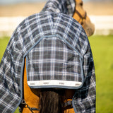 Horseware Ireland Rhino Plus Lite 0g #colour_navy-check-indigo