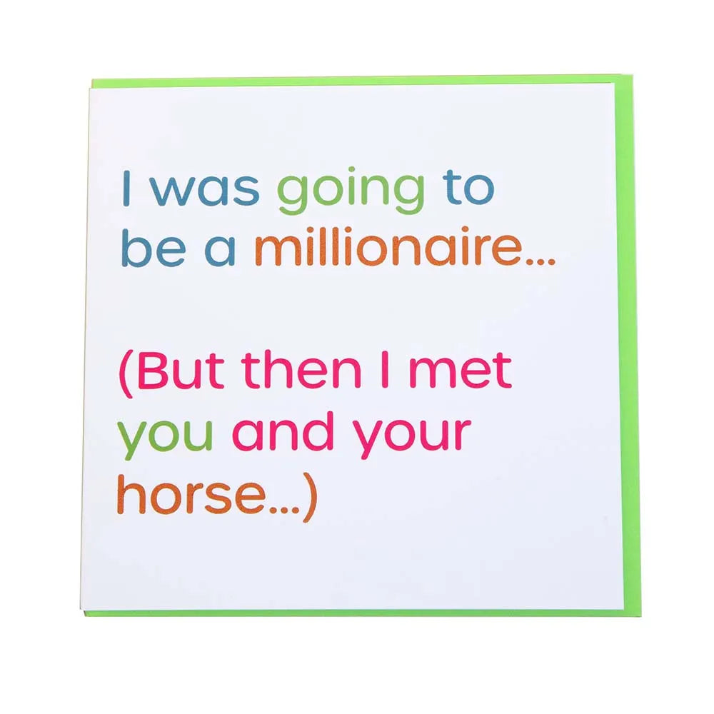 Gubblecote Foiled Greetings Card #style_millionaire