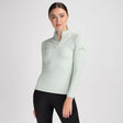 Mochara Recycled Technical Base Layer#colour_sage-green