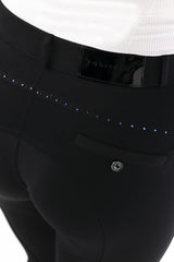 Equitheme Ladies Safir Breeches #colour_black-blue