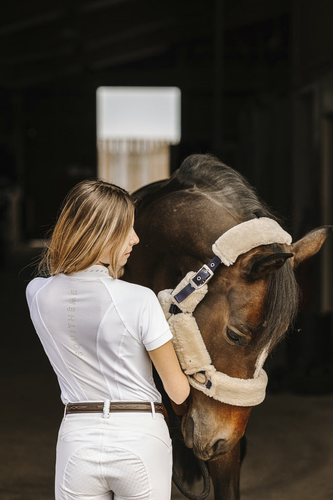 Equitheme Ladies Elodia Polo #colour_white