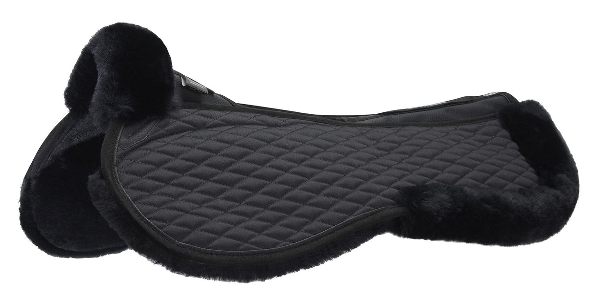 Stubben Streamline Lambswool Jump Half Pad #colour_black