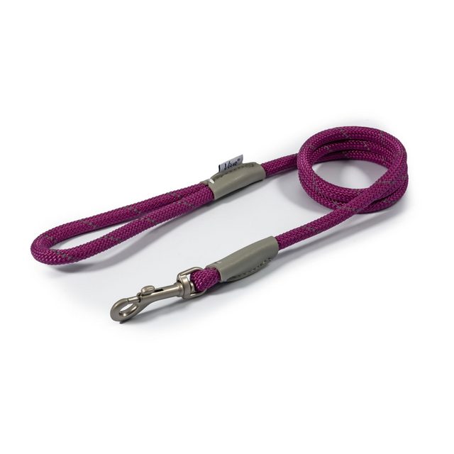 Ancol Viva Rope Reflective Lead #colour_purple