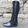 Mackey Equisential Child Suede Half Chaps #colour_black