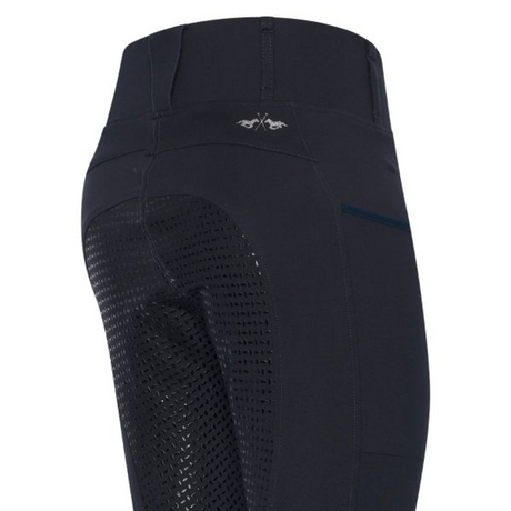 HV Polo Luci Children's Full Seat Riding Tights #colour_navy