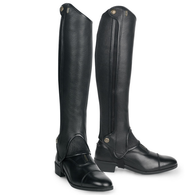 Tredstep Ireland Deluxe Half Chaps #colour_black