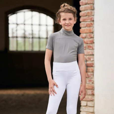 Covalliero Children's Riding Tights #colour_white