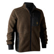 Deerhunter Rogaland Fibre Pile Men's Jacket #colour_chocolate-brown