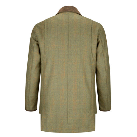 Hoggs of Fife Kinloch Men's Technical Tweed Field Coat #colour_autumn-bracken