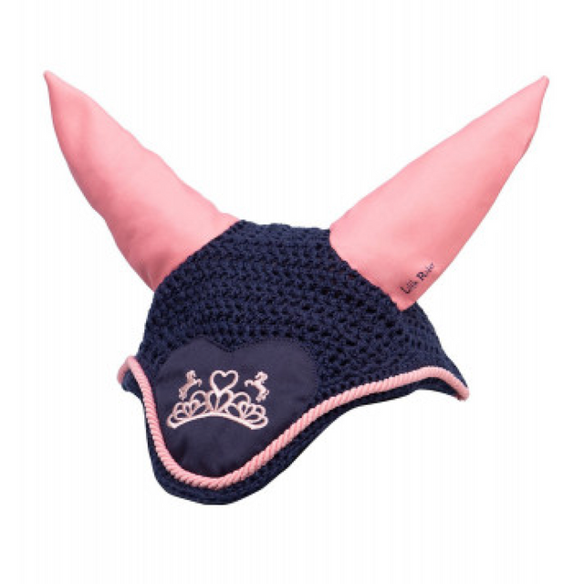 Little Rider The Princess and the Pony Fly Veil #colour_navy-peach