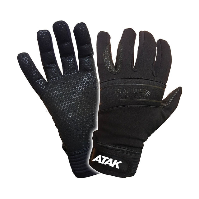 Atak Equus Equestrian Child Gloves #colour_black