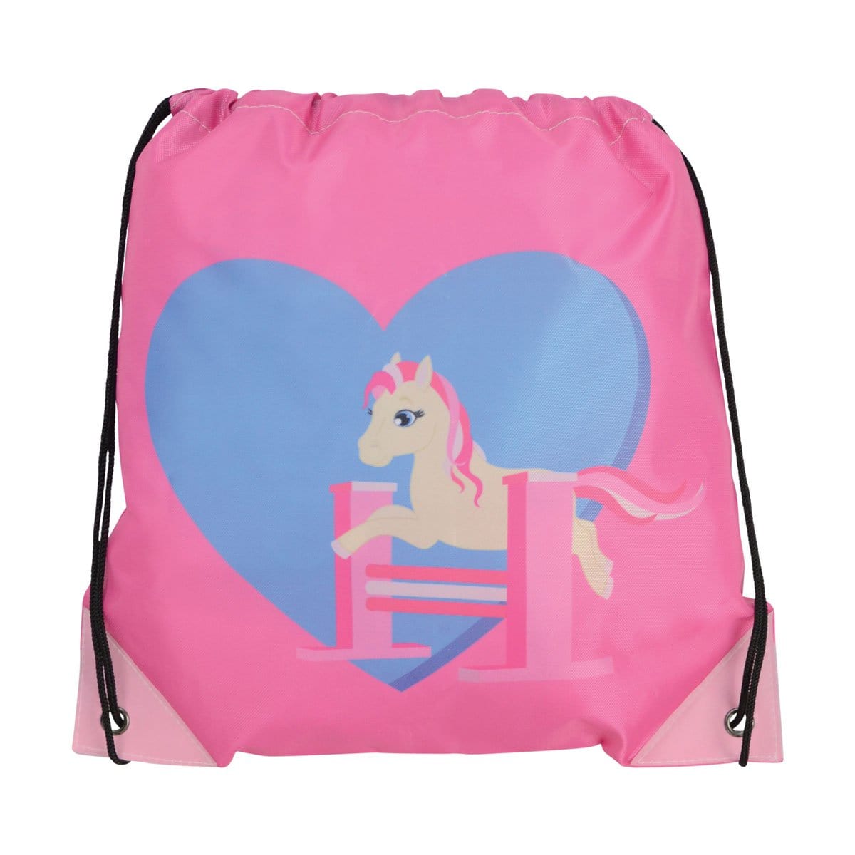 Little Rider Little Show Pony Drawstring Bag