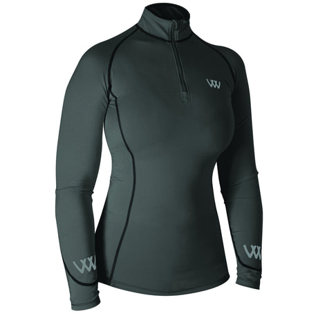 Woof Wear Performance Ladies Riding Shirt #colour_grey