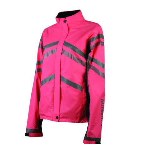 Weatherbeeta Reflective Lightweight Waterproof Jacket #colour_pink