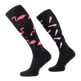 Comodo Neuheits-Socken für Erwachsene, schwarzer Flamingo