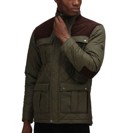 Regatta Professional Padbury Quilted Jacket #colour_dark-green