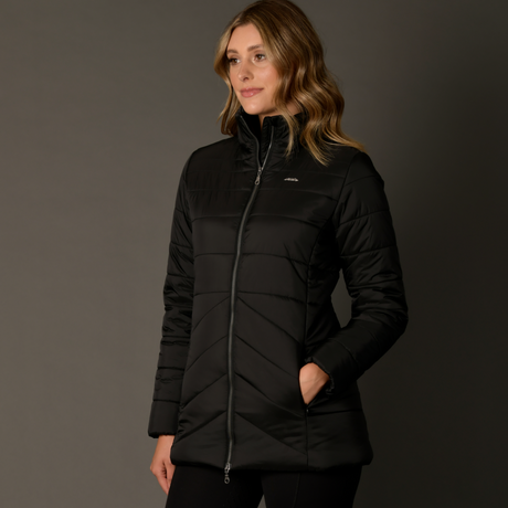 Weatherbeeta Harlow Puffer Jacket #colour_black