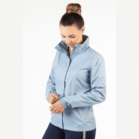 HKM London Style Rain Jacket #colour_smokey-blue