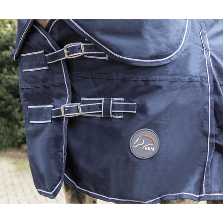 HKM Starter Turnout Rug #colour_deep-blue